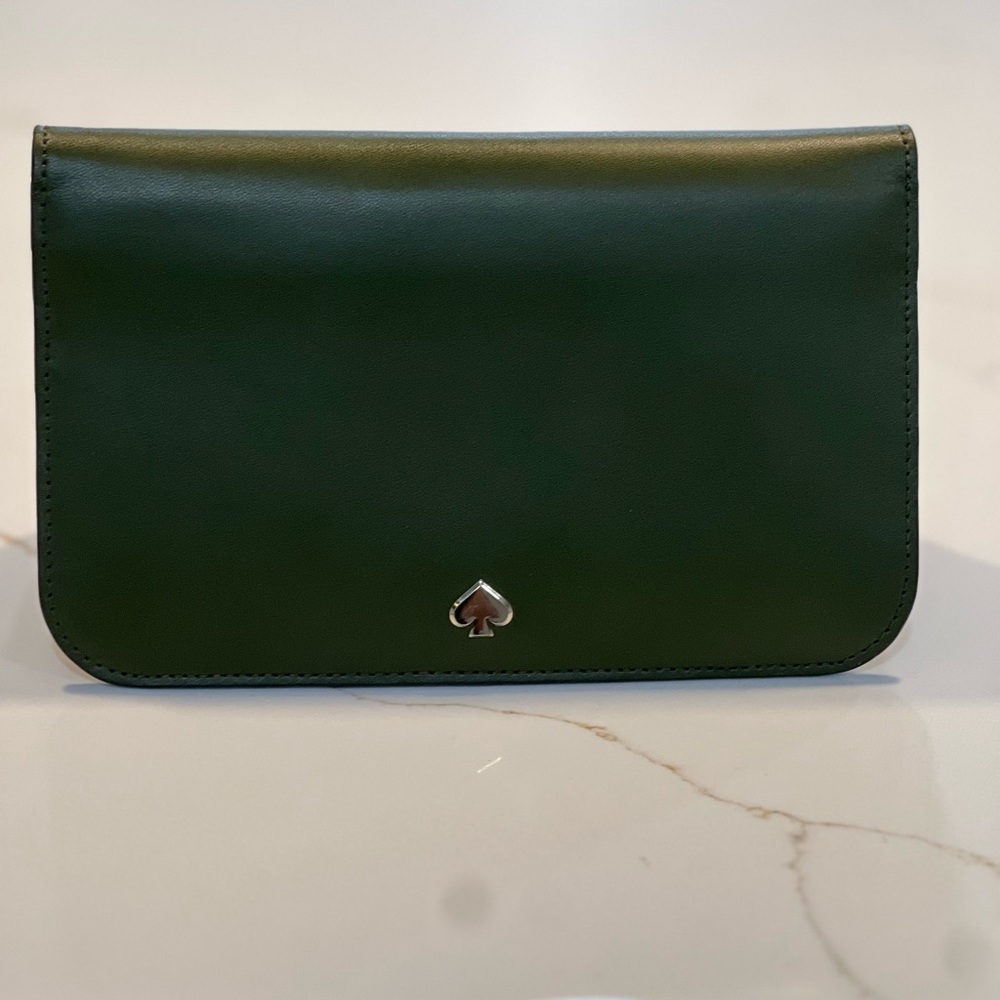 Large Kate Spade Bifold Leather Wallet
